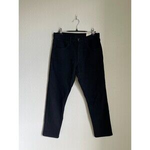 Prospective Flow Everflow K-410 Textured Knit Tapered Trouser in Black Size 28